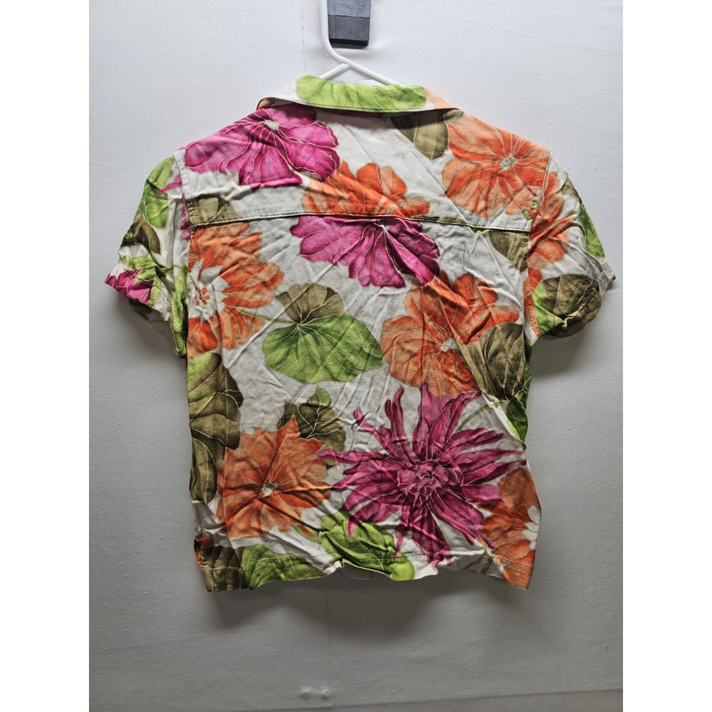 Lot of 7 VTG 90s Hawaiian Shirts Short Sleeve Tropical Floral Resortwear Retro - Picture 6 of 16
